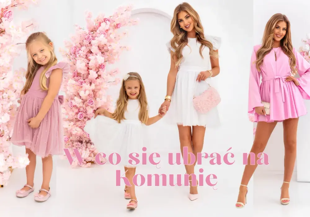 Eleganckie stylizacje na komunie: Modne i wygodne stroje dla dzieci