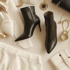 Czarne buty do białych spodni: porady stylizacyjne na każdą okazję