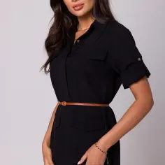 Czarna szmizjerka – 5 stylizacji, które zachwycą każdego